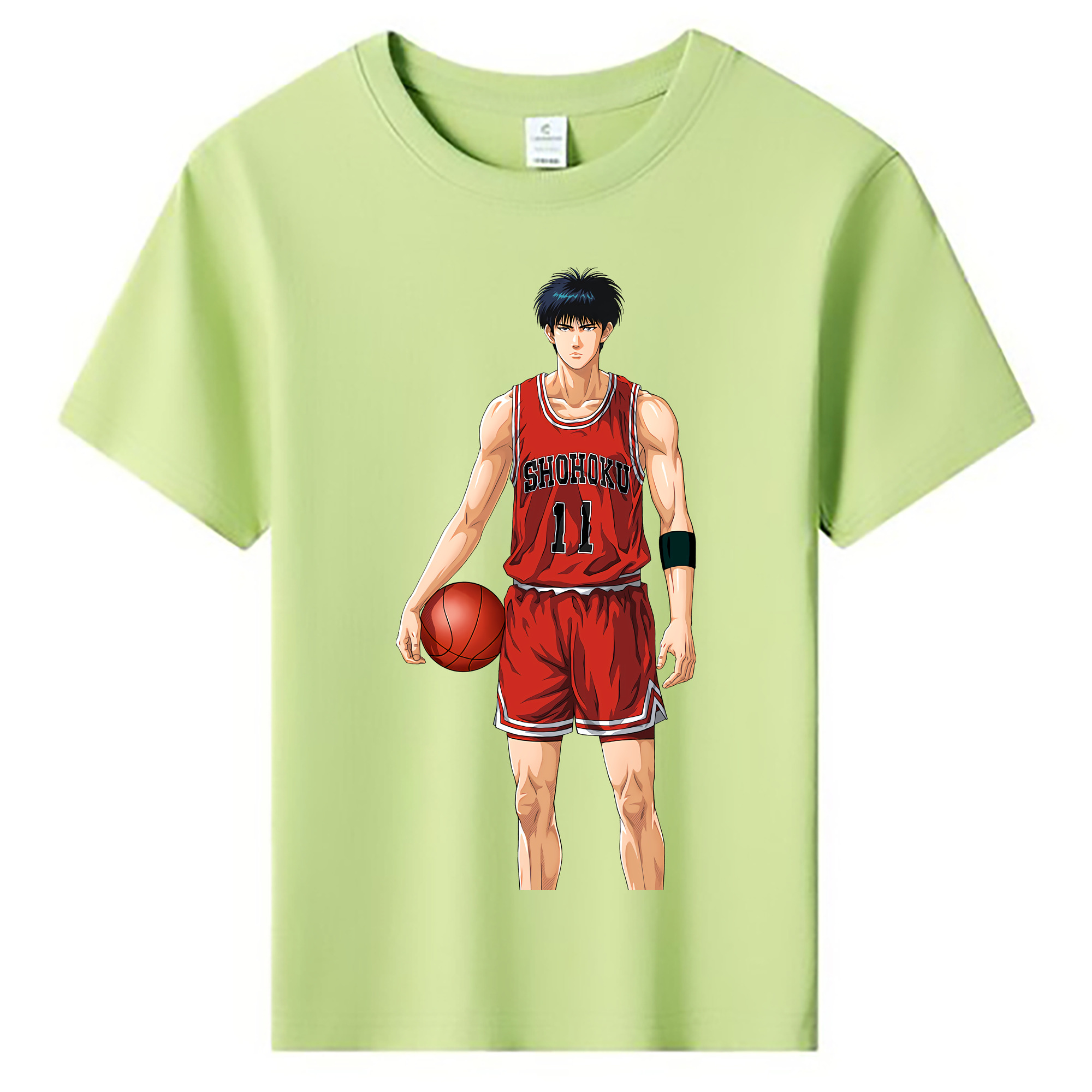 （画像用） SLAM DUNK／スラムダンク 綿100％キッズTシャツ（フロントプリント）